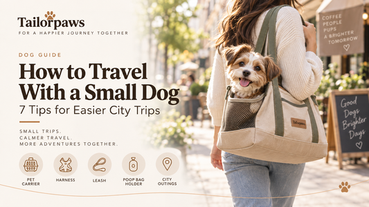 How to Travel With a Small Dog: 7 Tips for Easier City Trips