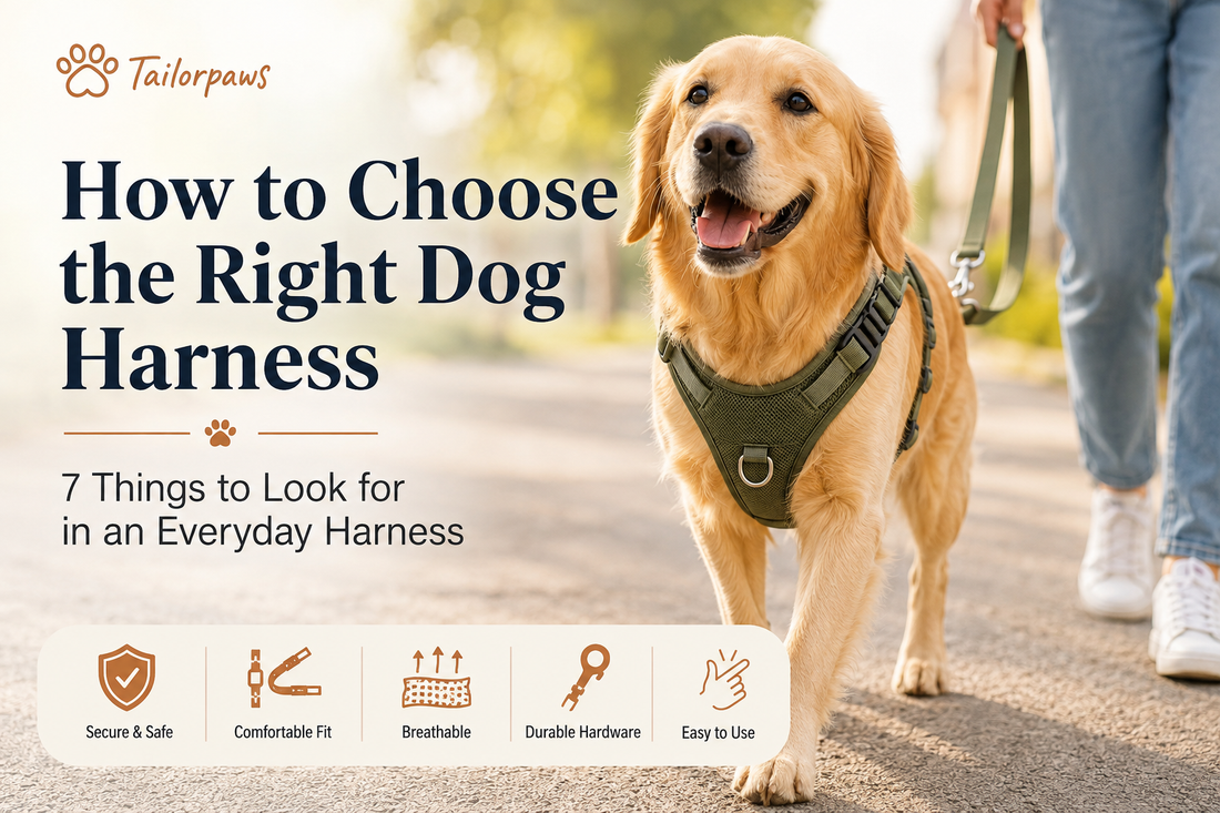 How to Choose the Right Dog Harness for Everyday Walks