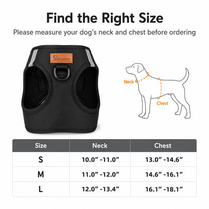 AirLite Lightweight Mesh Dog Harness