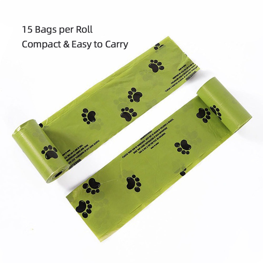 Eco-friendly pet waste bag set