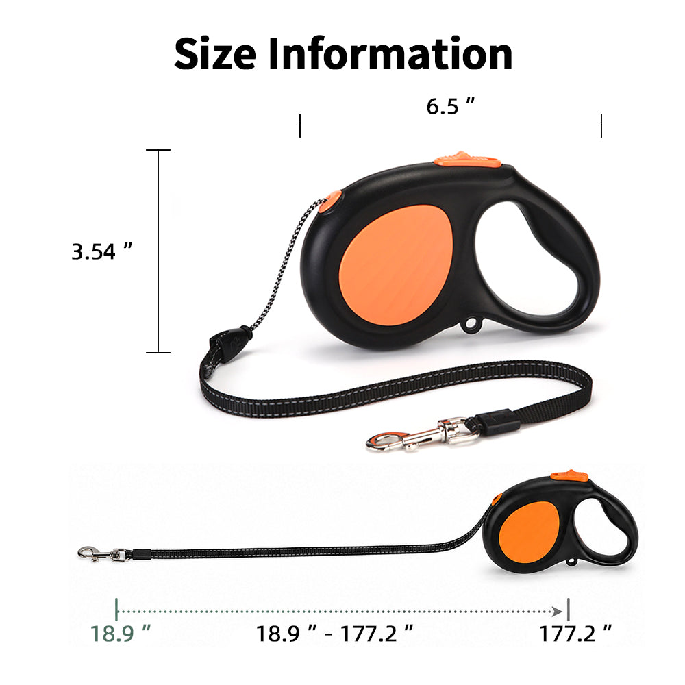 RoamFlex 17-Ft Retractable Dog Leash